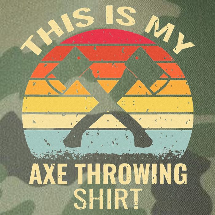 Axe Throwing Throw Retro Axe Throwing Hatchet Legacy Tie Dye Trucker Hat