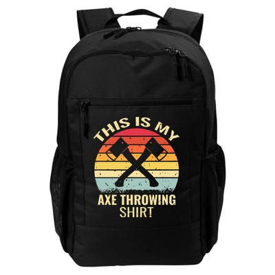 Axe Throwing Throw Retro Axe Throwing Hatchet Backpack