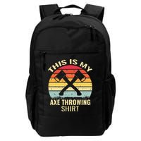 Axe Throwing Throw Retro Axe Throwing Hatchet Backpack