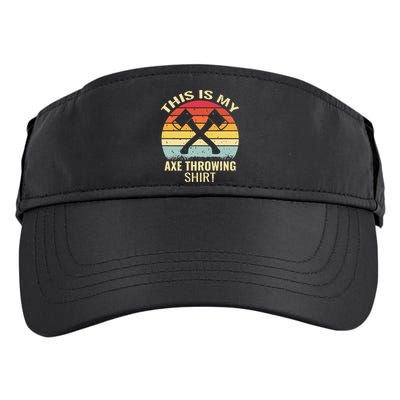 Axe Throwing Throw Retro Axe Throwing Hatchet Adult Drive Performance Visor