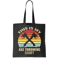 Axe Throwing Throw Retro Axe Throwing Hatchet Bag