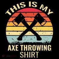 Axe Throwing Throw Retro Axe Throwing Hatchet Full Zip Hoodie