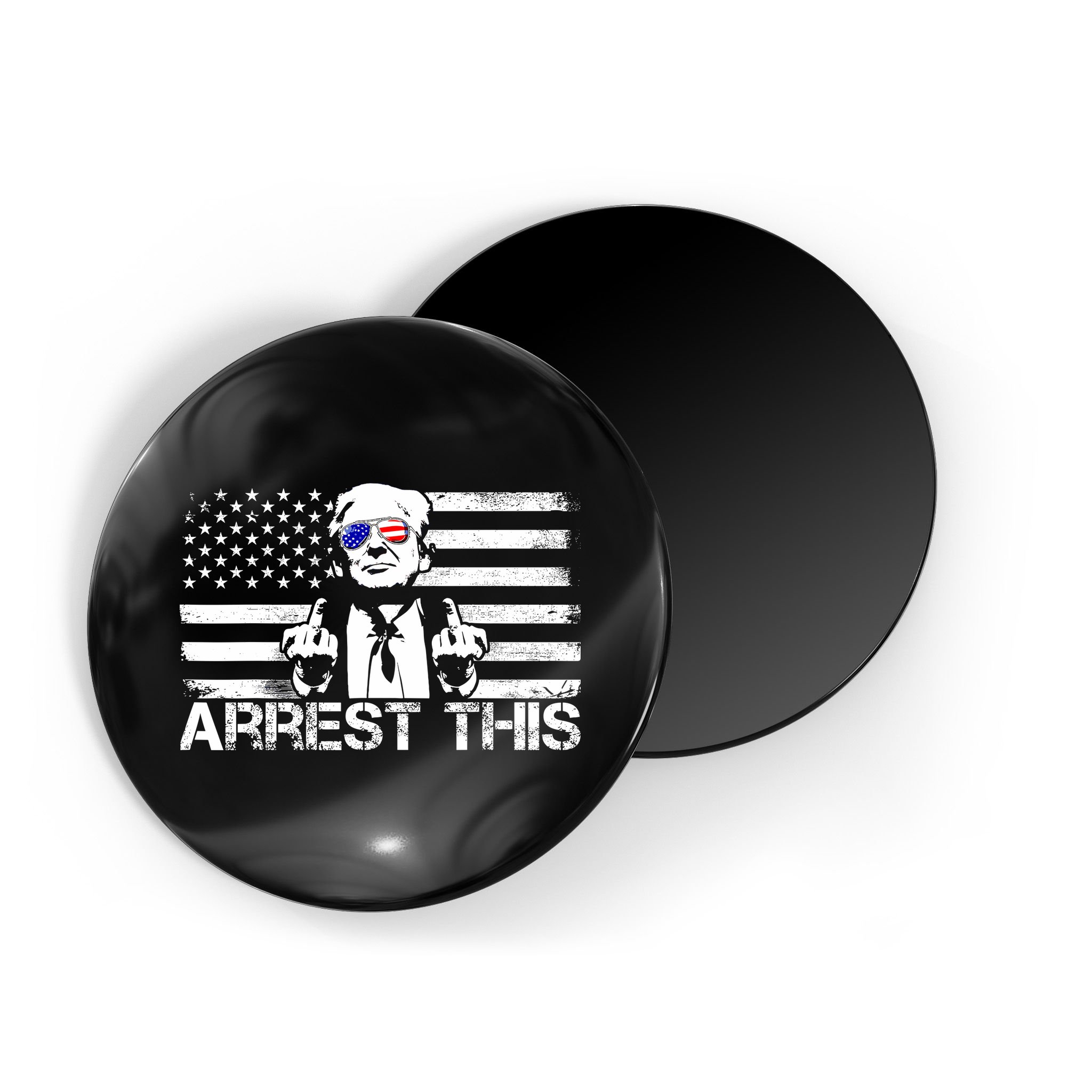 Arrest This Trump Fingers Pro Trump 2024 Trump Arrest This Magnet