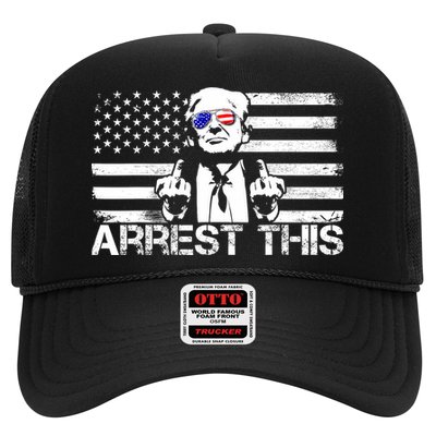 Arrest This Trump Fingers Pro Trump 2024 Trump Arrest This Trucker Hat