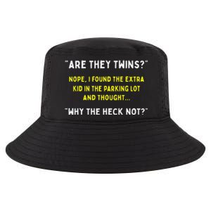 Are They Twins Hilarious Daddy Joke Fathers Day Cool Comfort Performance Bucket Hat