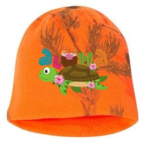 Aloha Tropical Turtle Vacation Kati - Camo Knit Beanie