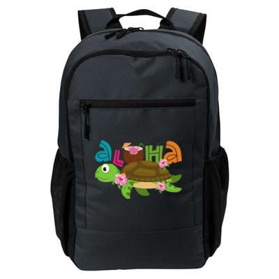 Aloha Tropical Turtle Vacation Daily Commute Backpack