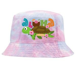 Aloha Tropical Turtle Vacation Tie-Dyed Bucket Hat