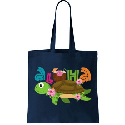 Aloha Tropical Turtle Vacation Tote Bag