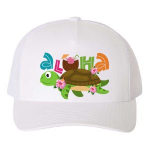 Aloha Tropical Turtle Vacation Yupoong Adult 5-Panel Trucker Hat