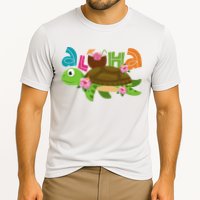 Aloha Tropical Turtle Vacation Cooling Performance Crew T-Shirt
