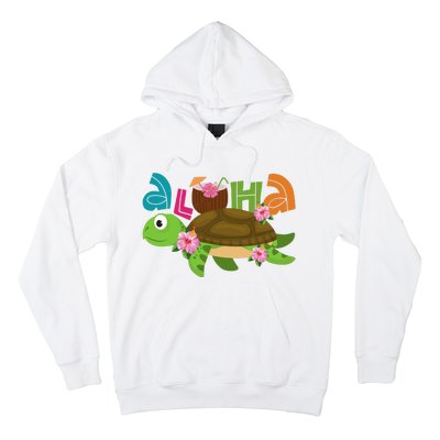 Aloha Tropical Turtle Vacation Hoodie