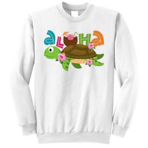 Aloha Tropical Turtle Vacation Sweatshirt