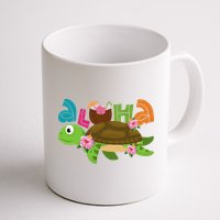 Aloha Tropical Turtle Vacation Mug