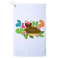 Aloha Tropical Turtle Vacation Platinum Collection Golf Towel