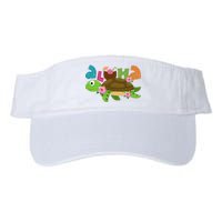 Aloha Tropical Turtle Vacation Valucap Bio-Washed Visor