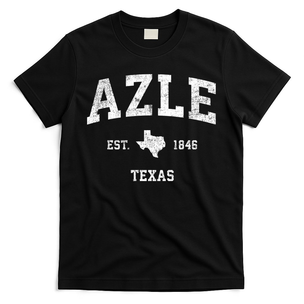 Azle Texas Tx Vintage Athletic Sports T-Shirt