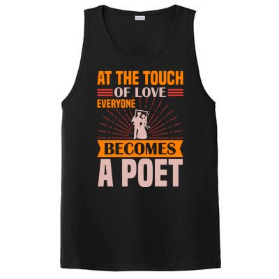 At The Touch Of Love Everyone Becomes A Poet PosiCharge Competitor Tank