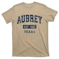 Aubrey Texas Tx Vintage Established T-Shirt