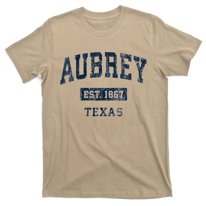 Aubrey Texas Tx Vintage Established T-Shirt