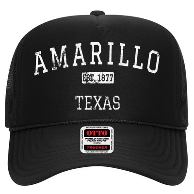 Amarillo Texas TX Vintage Trucker Hat