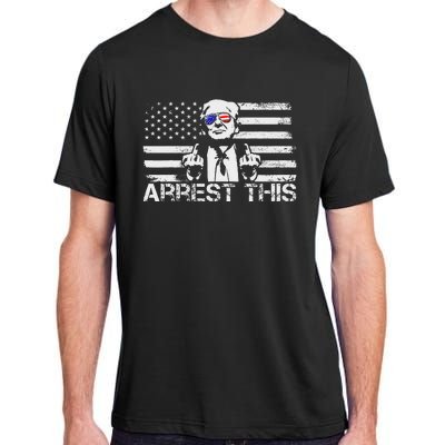 Arrest This Trump Fingers Pro Trump Trump Arrest This Adult ChromaSoft Performance T-Shirt