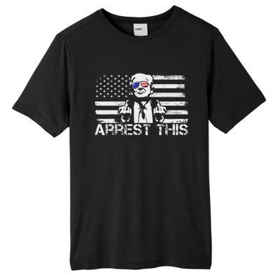 Arrest This Trump Fingers Pro Trump Trump Arrest This Tall Fusion ChromaSoft Performance T-Shirt