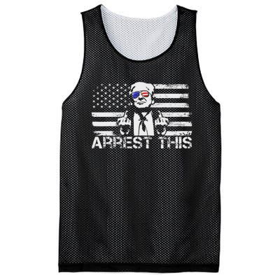 Arrest This Trump Fingers Pro Trump Trump Arrest This Mesh Reversible Basketball Jersey Tank