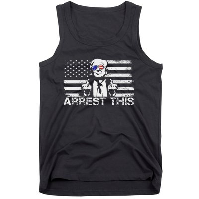 Arrest This Trump Fingers Pro Trump Trump Arrest This Tank Top