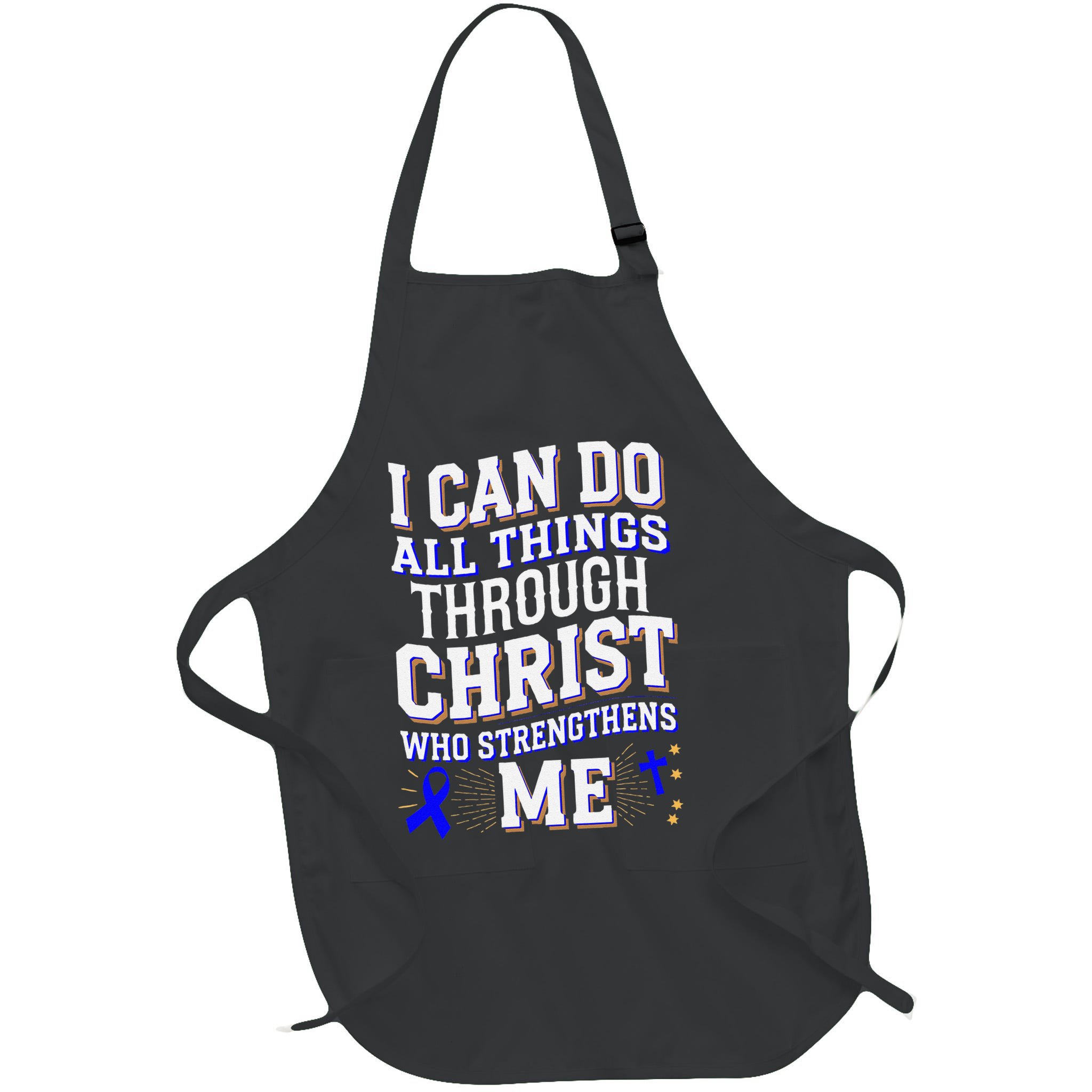 All Things Through Christ Juvenile Arthritis Awareness Apron