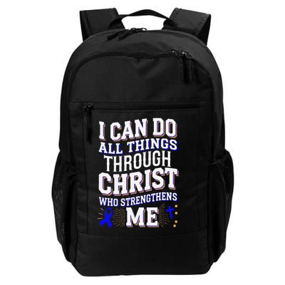 All Things Through Christ Juvenile Arthritis Awareness Backpack