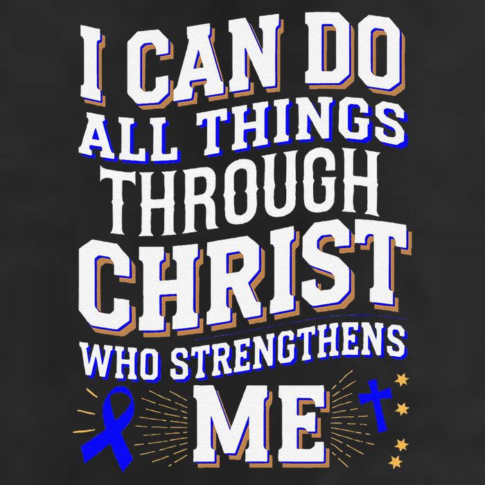 All Things Through Christ Juvenile Arthritis Awareness Adult Drive Performance Visor