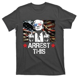 Arrest This Trump Fingers Pro Trump 2024 T-Shirt