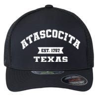 Atascocita Texas Tx Vintage Athletic Sports Established Flexfit Unipanel Trucker Cap