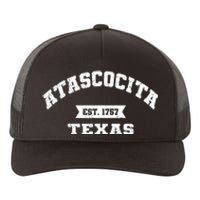 Atascocita Texas Tx Vintage Athletic Sports Established Yupoong Adult 5-Panel Trucker Hat