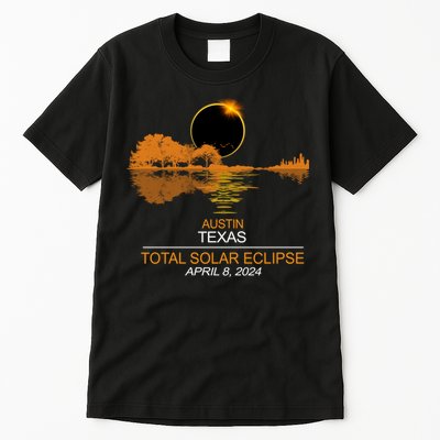 Austin Texas Total Eclipse 2024 Tall T-Shirt