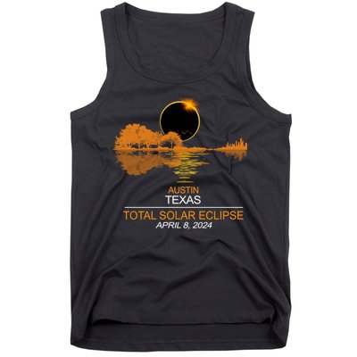 Austin Texas Total Eclipse 2024 Tank Top