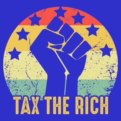 Aoc Tax The Rich Anti Capitalist Political T-Shirt