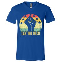 Aoc Tax The Rich Anti Capitalist Political V-Neck T-Shirt