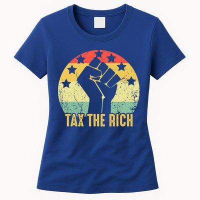 Aoc Tax The Rich Anti Capitalist Political Womens T-Shirt