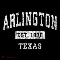 Arlington Texas Tx Vintage Established Sports Design Flatbill Hat