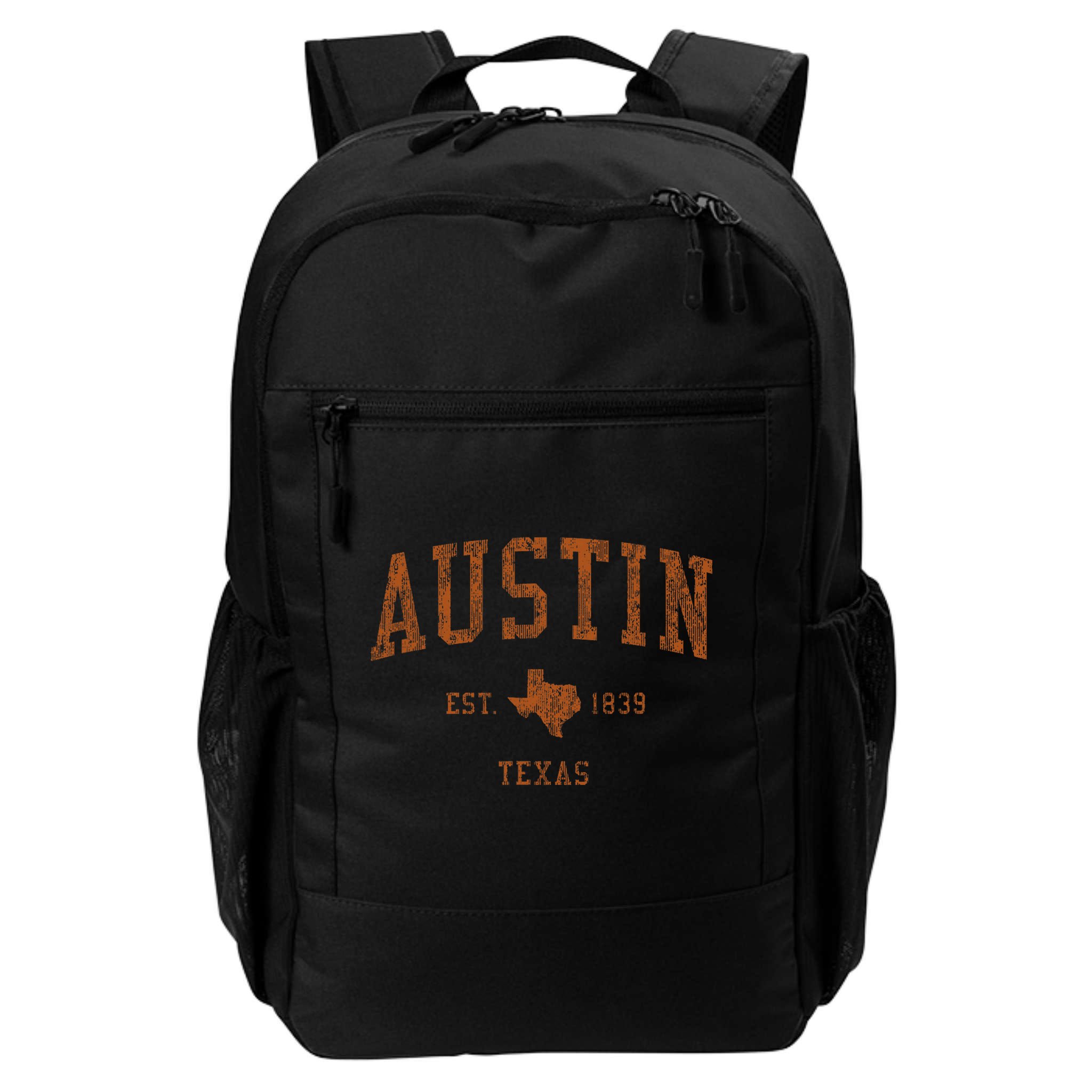 Austin Texas Tx Vintage Athletic Sports Design Backpack