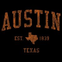 Austin Texas Tx Vintage Athletic Sports Design Backpack