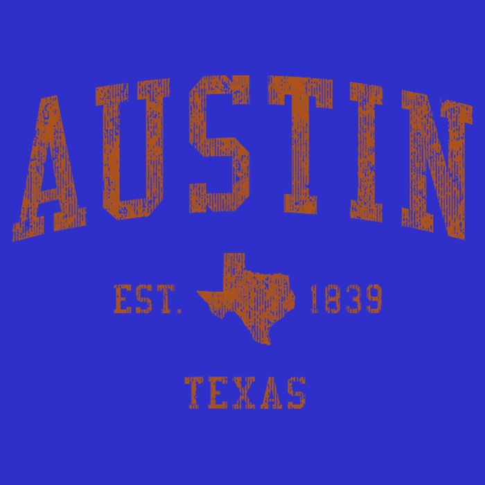 Austin Texas Tx Vintage Athletic Sports Design Sweatshirt