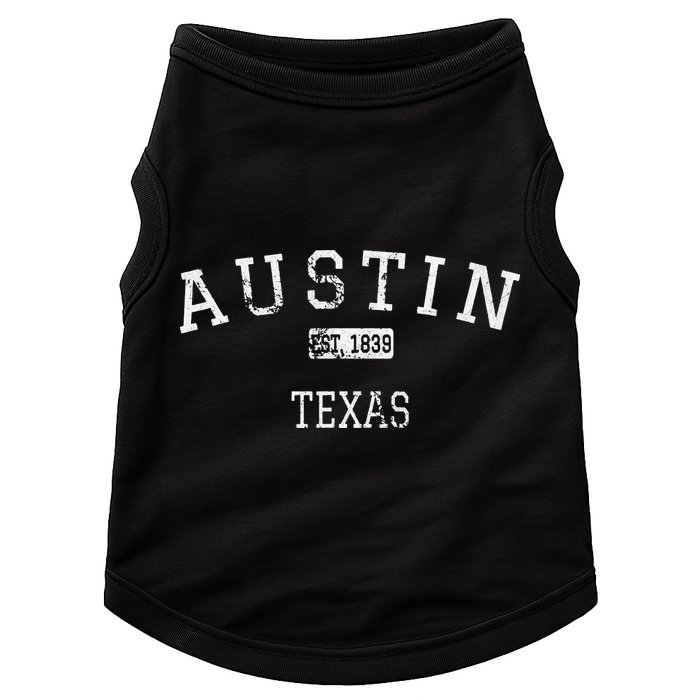 Austin Texas TX Vintage Doggie Tank
