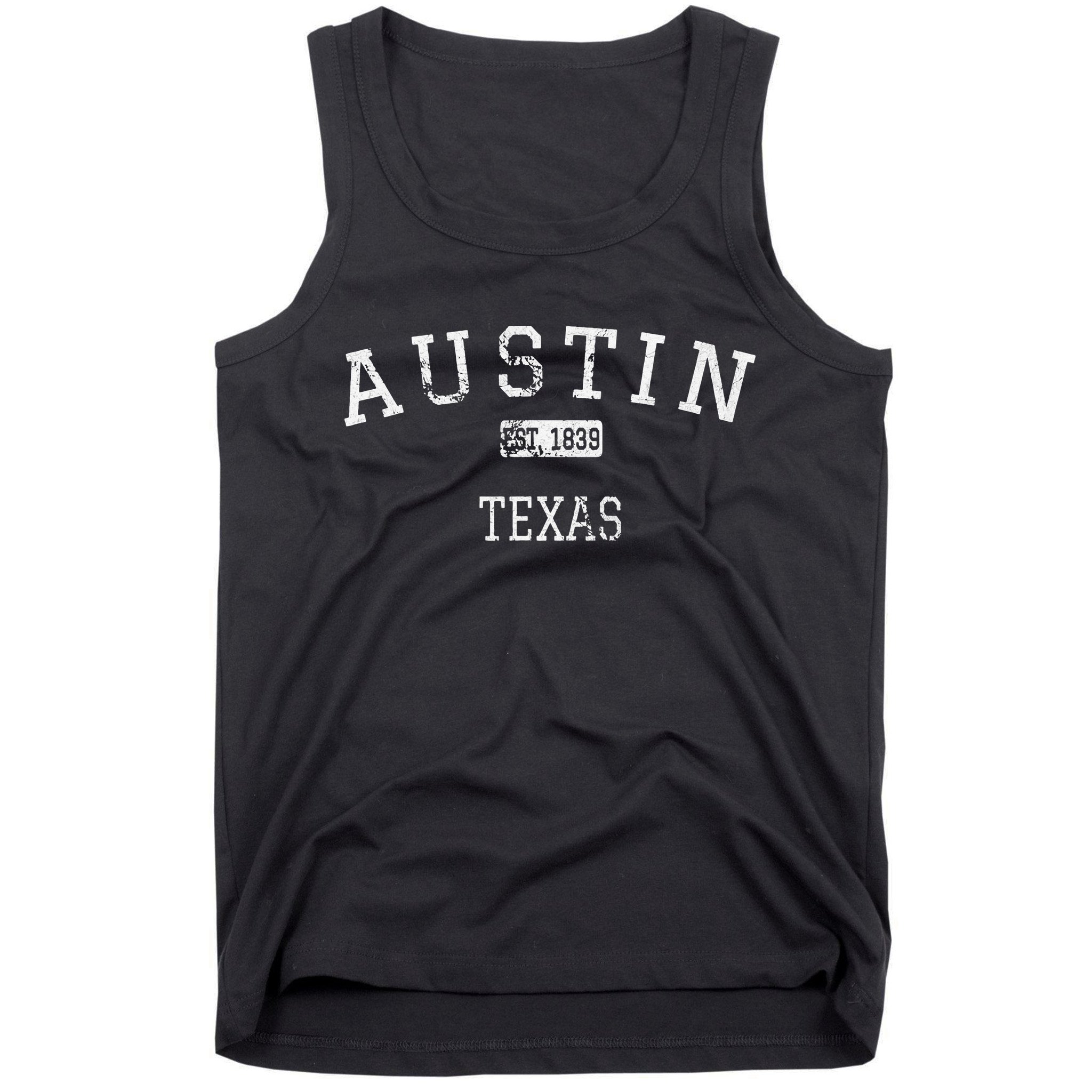 Austin Texas TX Vintage Tank Top