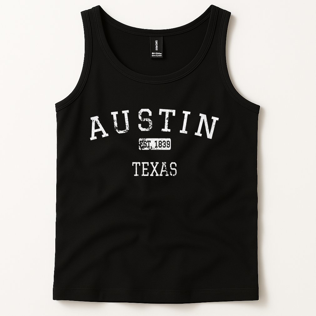 Austin Texas TX Vintage Tank Top