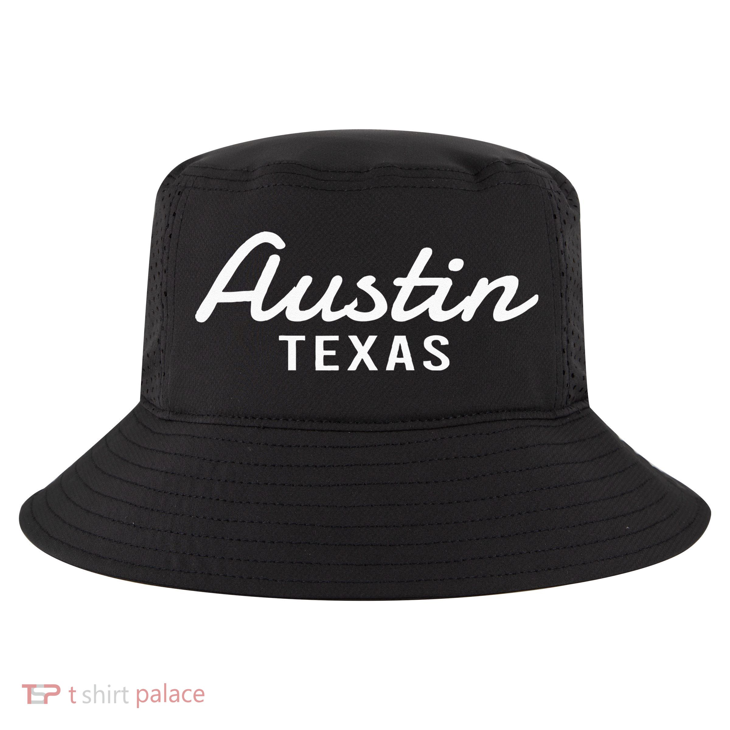 Austin Texas Throwback Cool Comfort Performance Bucket Hat