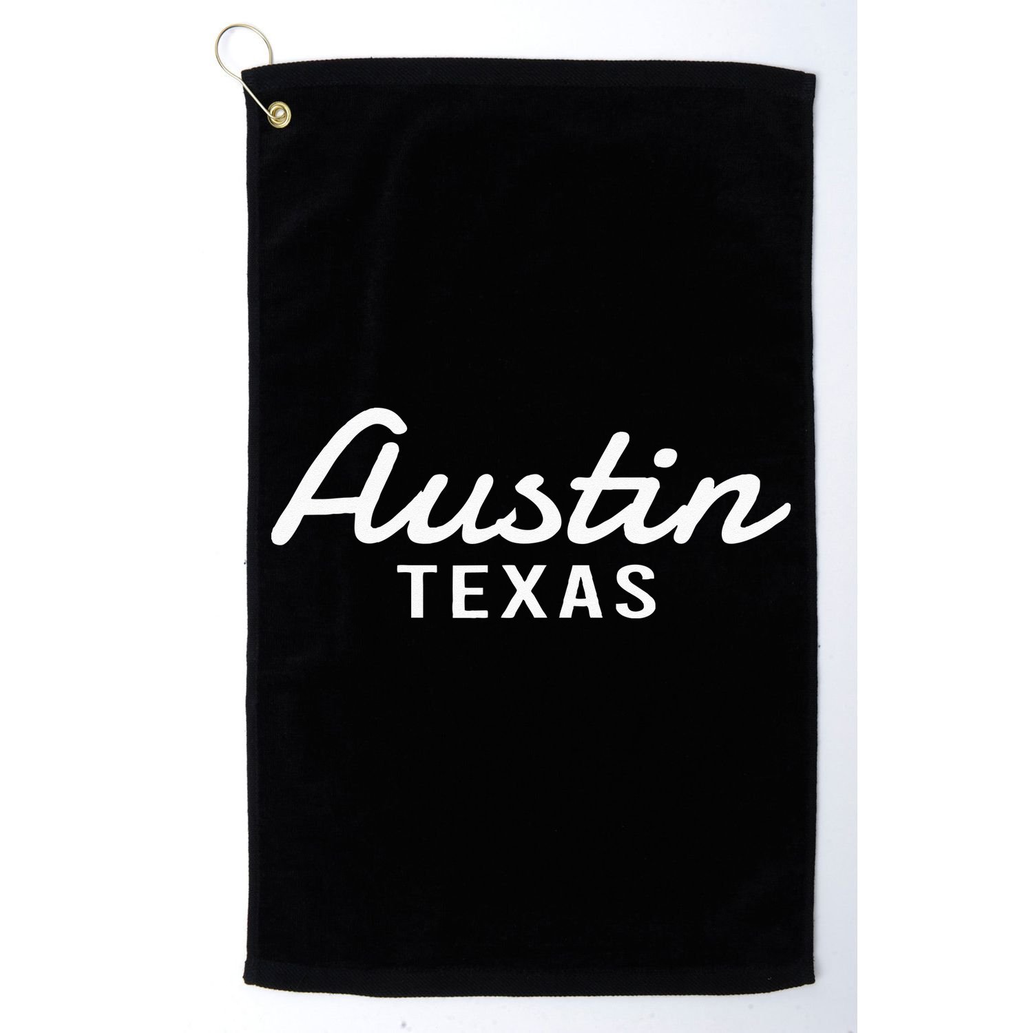Austin Texas Throwback Golf Towel