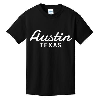 Austin Texas Throwback Kids T-Shirt